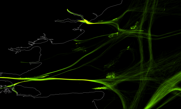 Automatic Identification Systems data of vessels from the Thames and Felixstowe